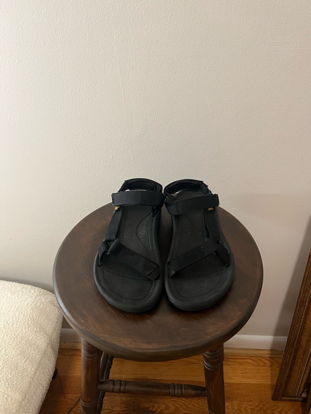 Teva hurricane Black Strappy Outdoor Sandals